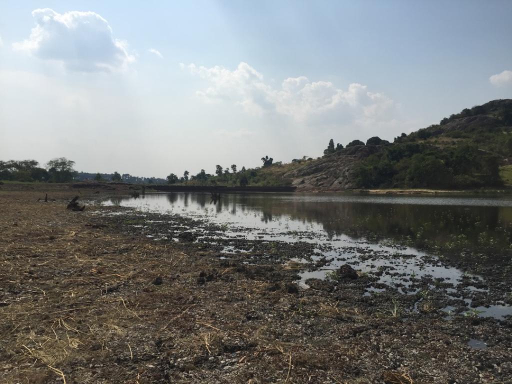 Reducing Water Levels At Kateebe Water Reservoir in Mubende District 